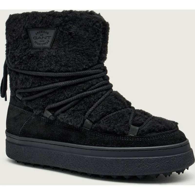 Gant Wełniane śniegowce Snowhill | shearling | zamsz