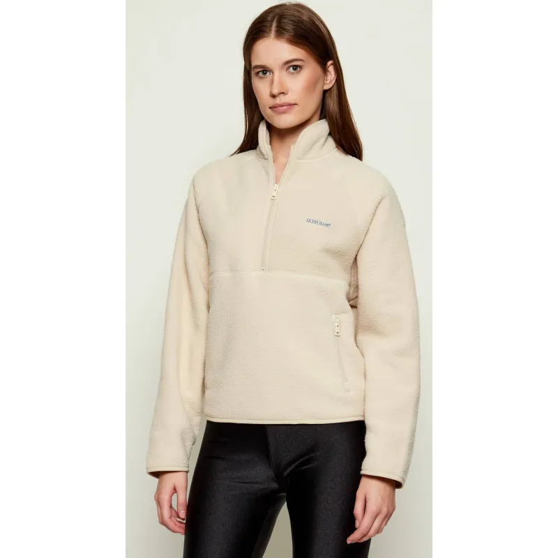 Guess Jeans Polarowa bluza SHERPA | Regular Fit