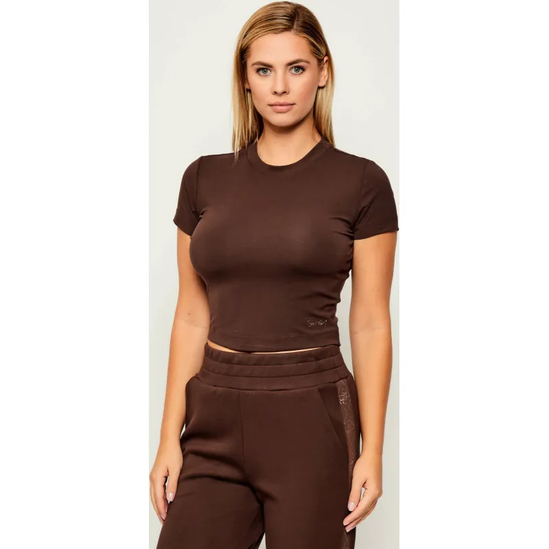 GUESS T-shirt BASIC Cropped Fit