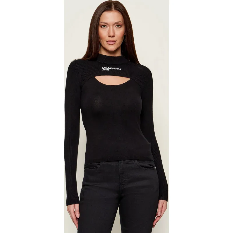 Karl Lagerfeld Jeans Półgolf Slim Fit