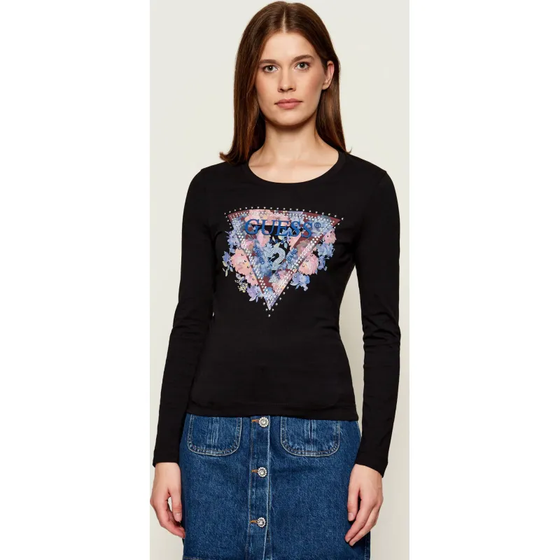 GUESS Bluzka PEONY | Slim Fit