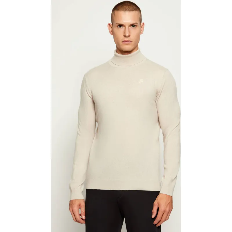 Karl Lagerfeld Wełniany golf | Regular Fit