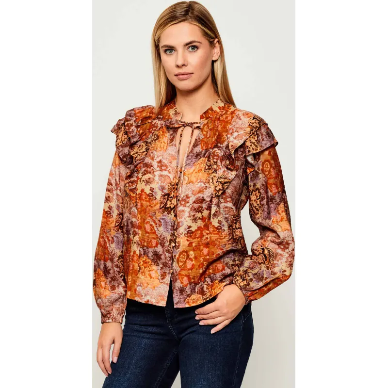 Desigual Koszula Paisley Loose fit