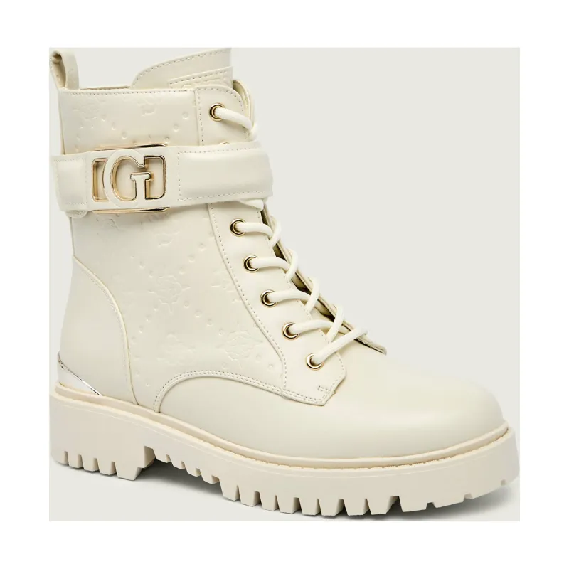 Guess Botki ORANDA2 z dodatkiem skóry