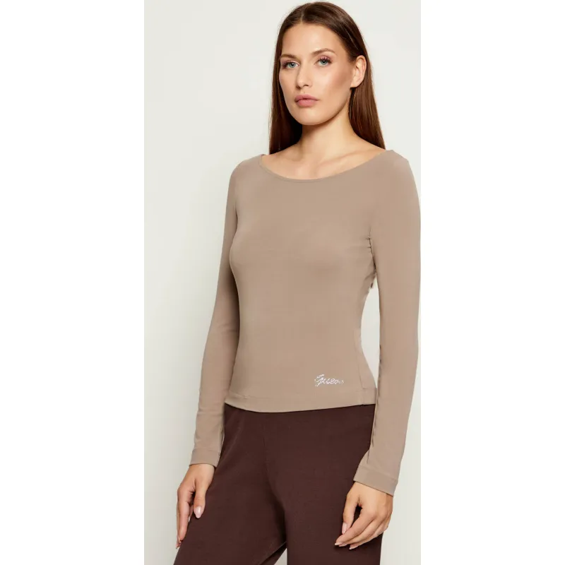 GUESS Bluzka BOAT | Slim Fit
