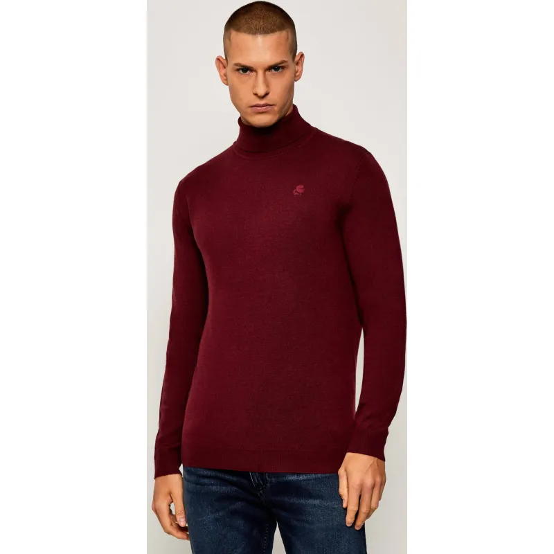 Karl Lagerfeld Wełniany golf | Regular Fit