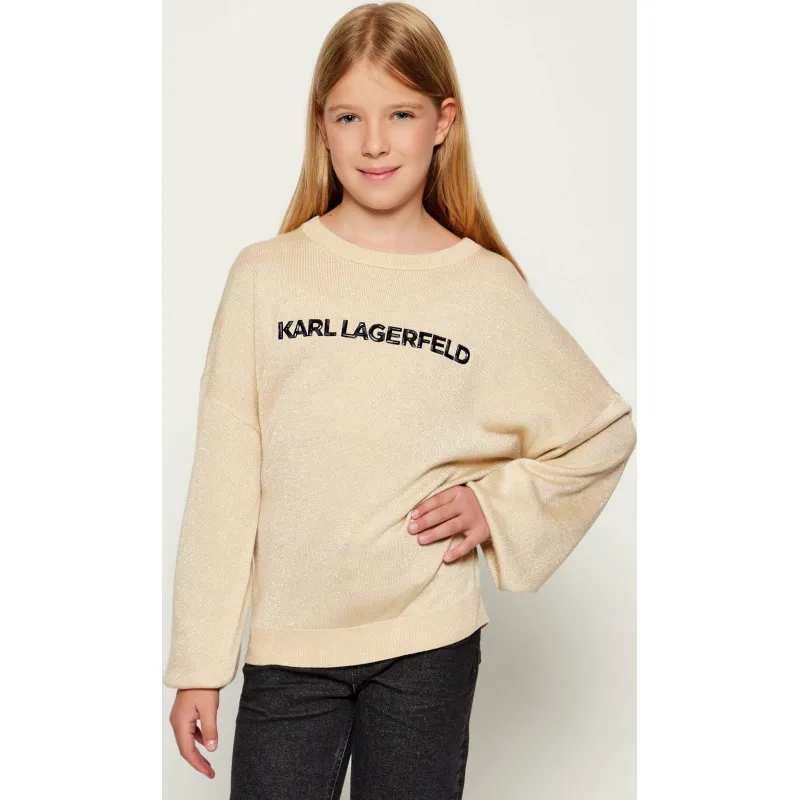 Karl Lagerfeld Kids Sweter | Loose fit