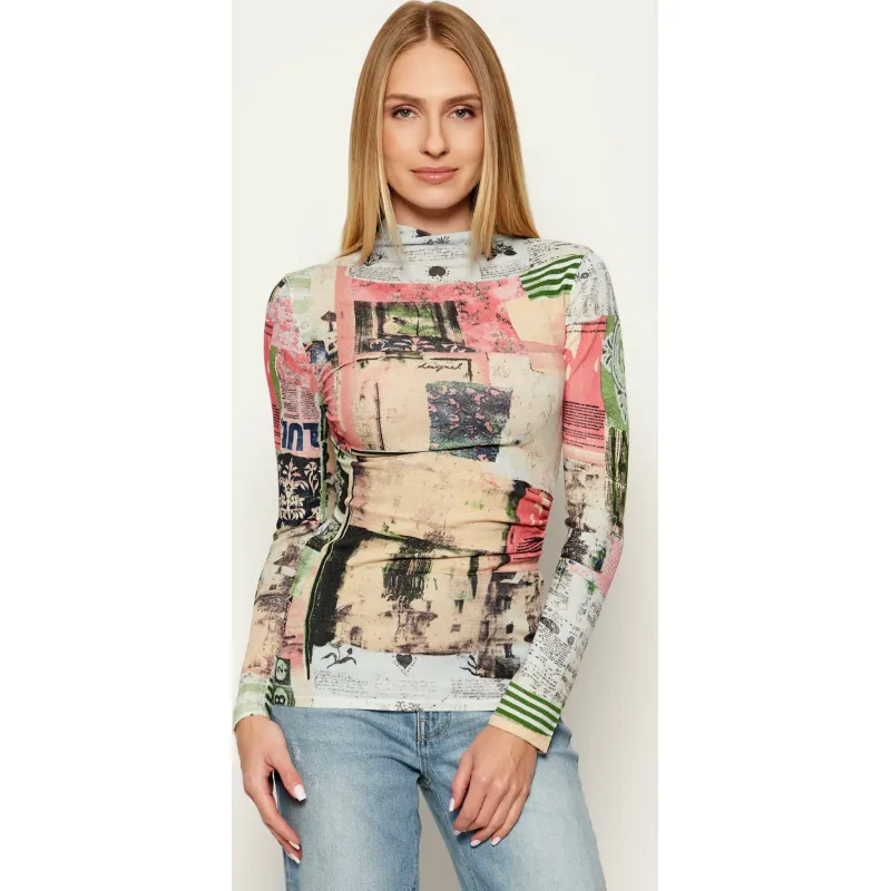 Desigual Półgolf JERS_MONTREAL | Regular Fit