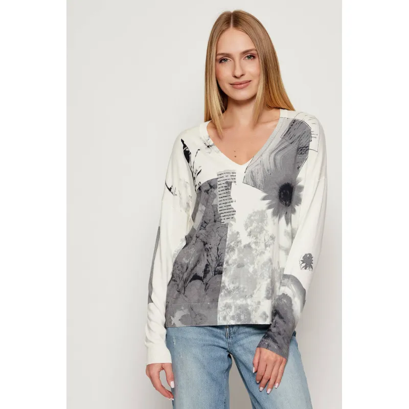 Desigual Sweter GOTEMBURGO | Loose fit