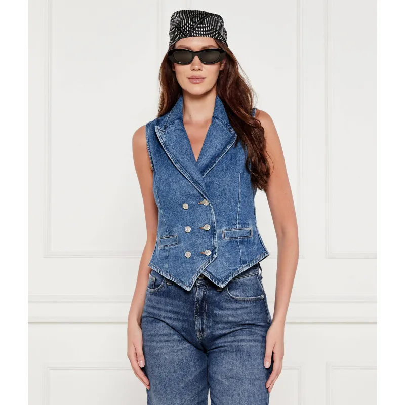 Joop! Jeansowa kamizelka Iva Regular Fit