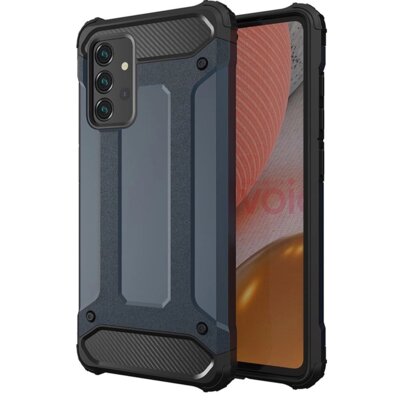 Etui HURTEL Hybrid Armor do Samsung Galaxy A56 Niebieski