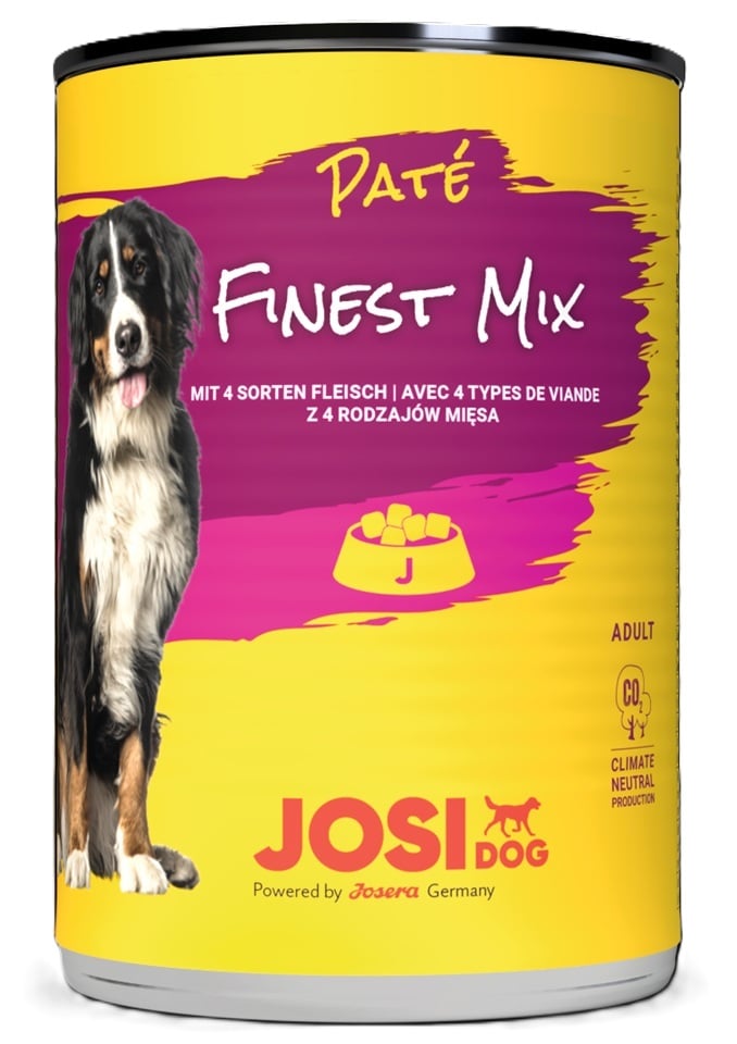 JOSERA JosiDog Pate Finest Mix 800g pasztet z 5 różnymi rodzajami mięsa dla psów