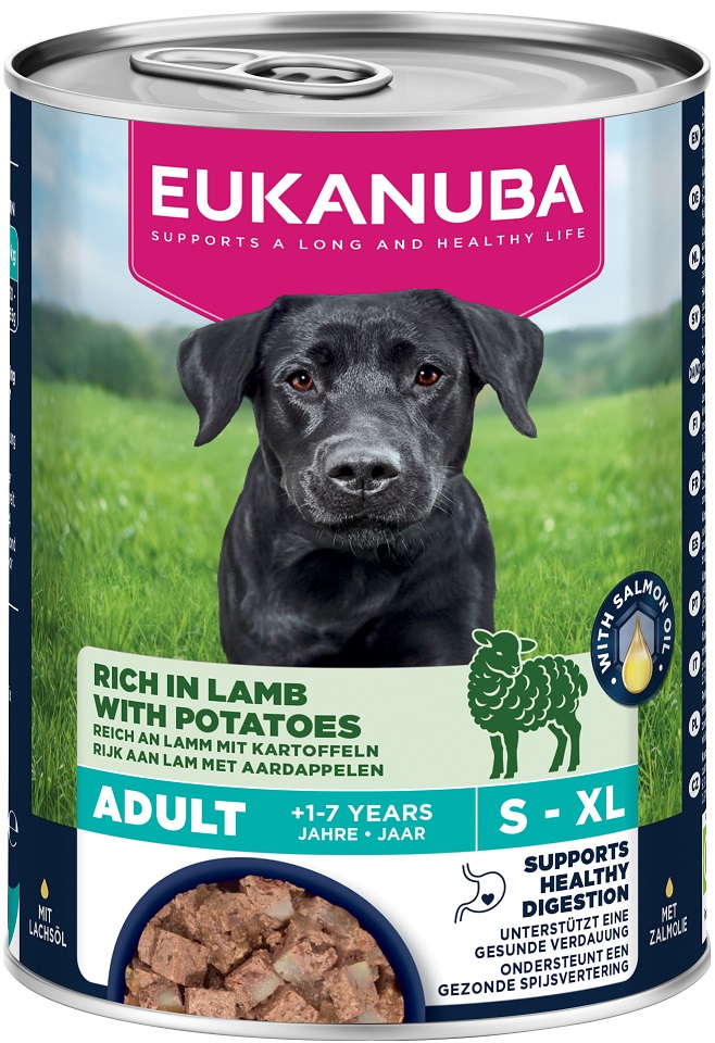 EUKANUBA Life Care Adult Rich in Lamb 400 g pasztet dla psów bogaty w jagnięcinę i ziemniaki