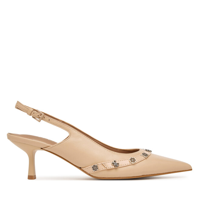 Czółenka Guess FLPYAN LEA05 Beżowy