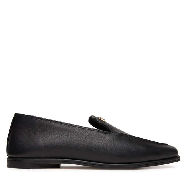 Lordsy Tommy Hilfiger Th Leather Loafer FW0FW09319 Czarny