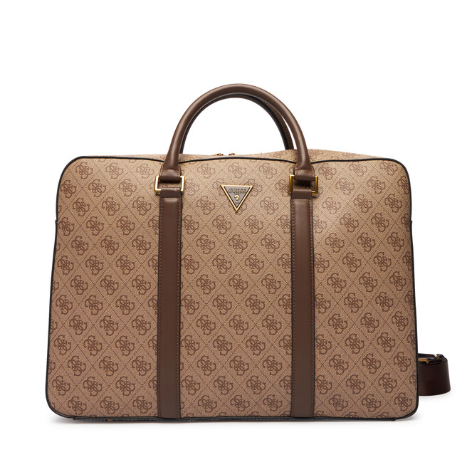 Torba na laptopa Guess HMMILO P6169 Brązowy