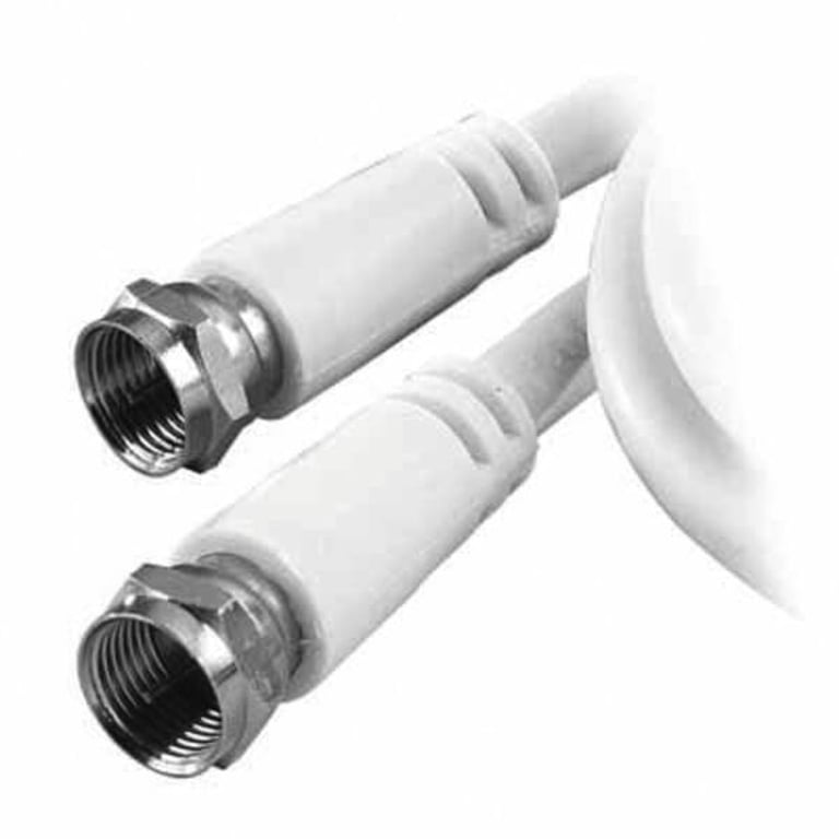 Vivanco VVSAT15MMW kabel koncentryczny 1,5 m F-Typu Biały