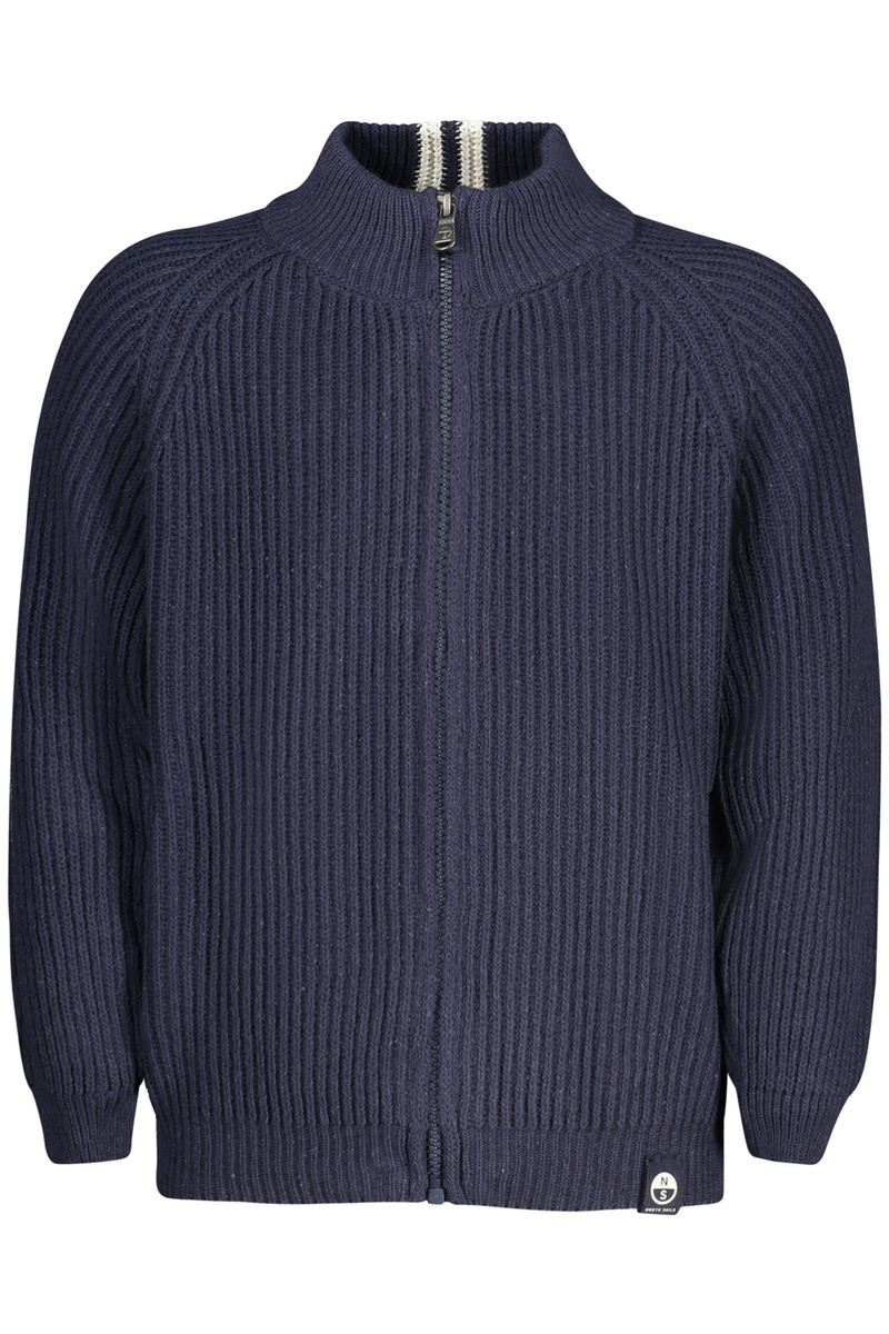 NIEBIESKI bluza na zamek DZIECIĘCY NORTH SAILS