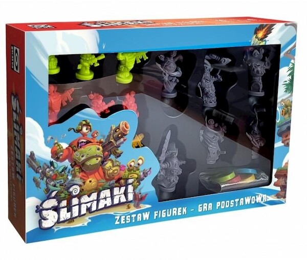 Gra Ślimaki zestaw figurek