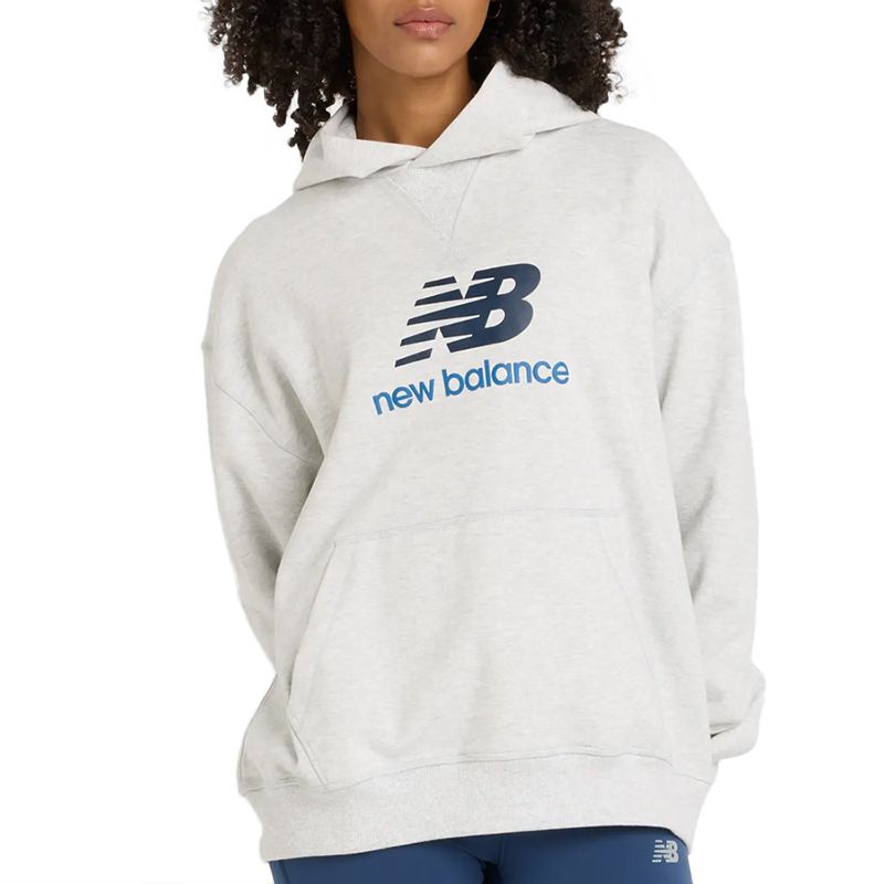 Bluza damska New Balance WT51501AHH - szara