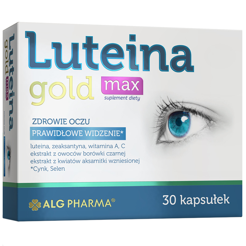 Luteina Gold Max, 30 kapsułek