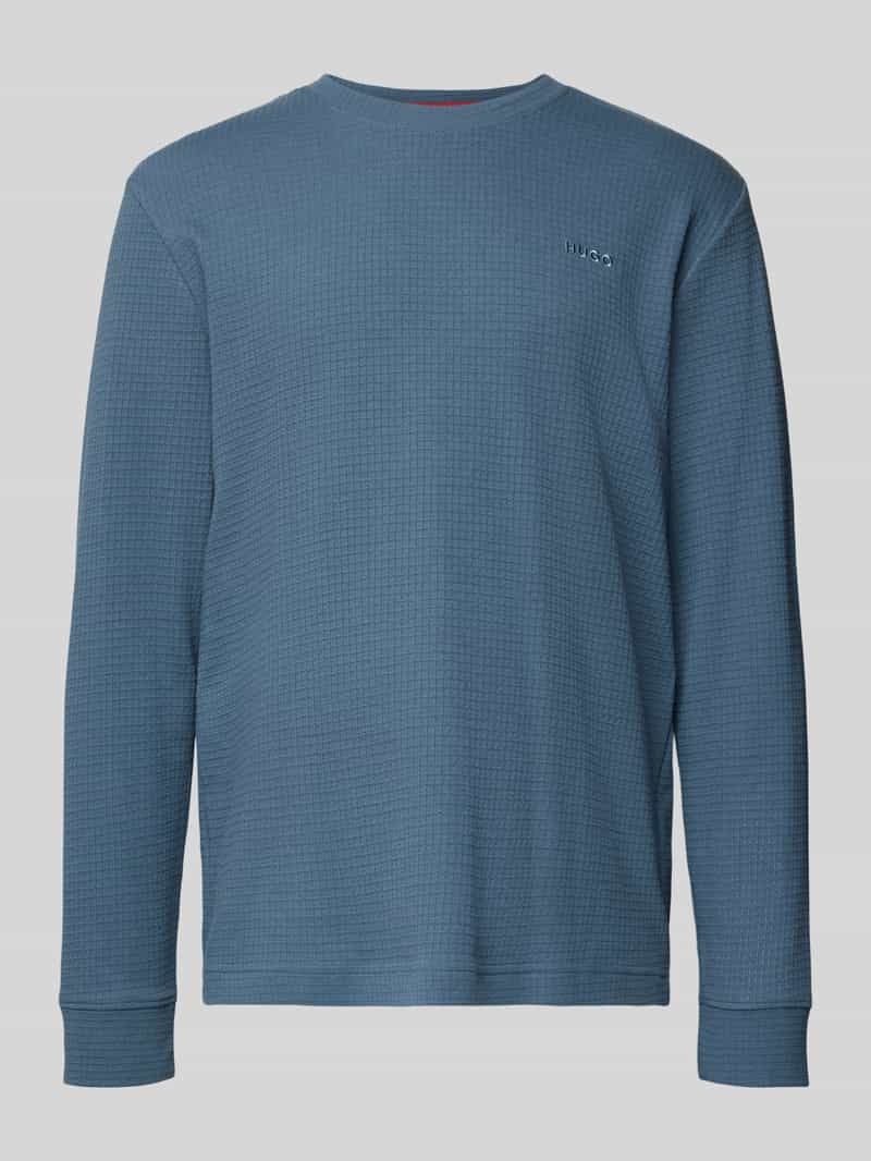 Góra od piżamy o kroju regular fit z mieszanki bawełny model ‘AUSTIN’