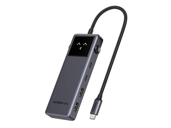 UGREEN Hub USB-C 6w1 Uno CM888 2x USB HDMI 4K 2x USB-C 3.2 PD 6941876239986
