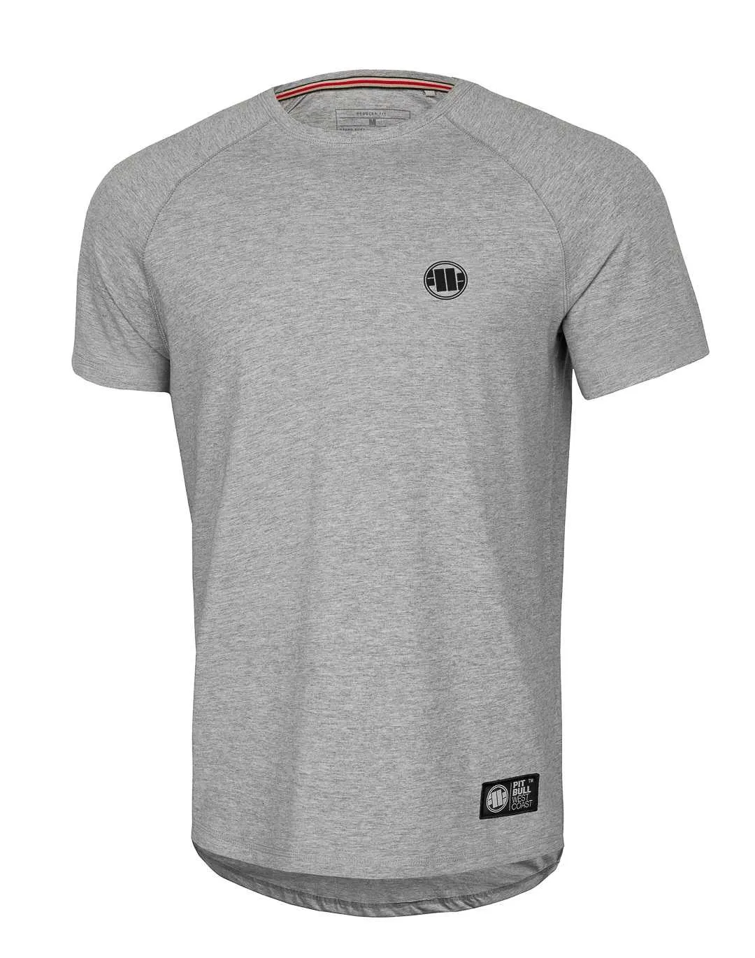 PITBULL Koszulka Spandex Mercado Small Logo - Szara