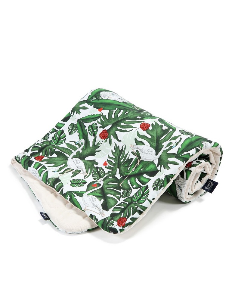 Kocyk średniaka La Millou (Evergreen Tiger Ecru Velvet Colection)