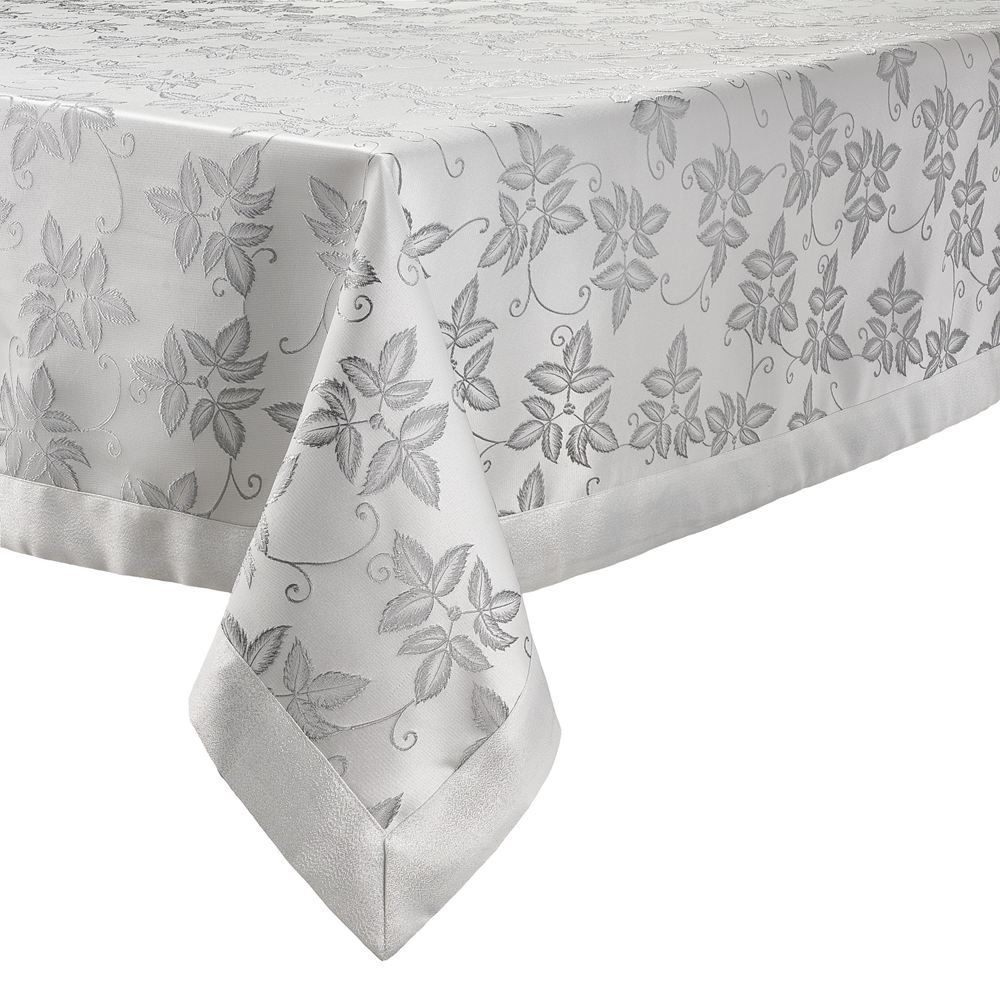 Obrus szary 140 x 260 cm PATRICIA