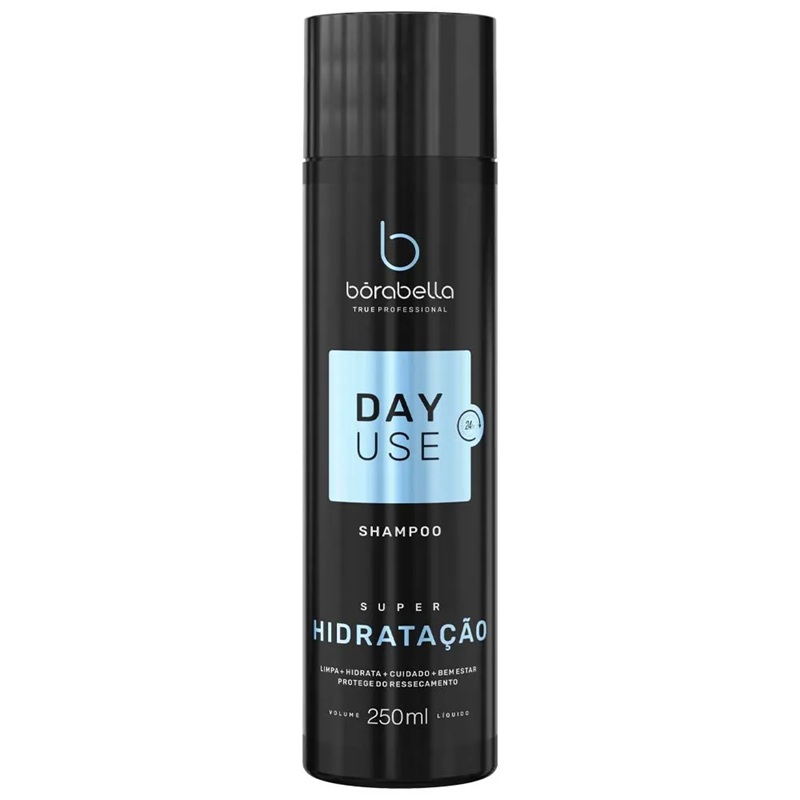 Borabella DayUse Super Hydration, szampon głęboko nawilżający do cienkich włosów, 250ml