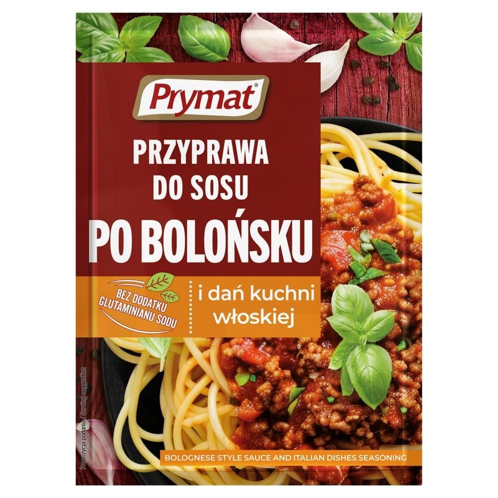 Prymat Przyprawa do sosu po bolońsku i dań kuchni włoskiej 20 g