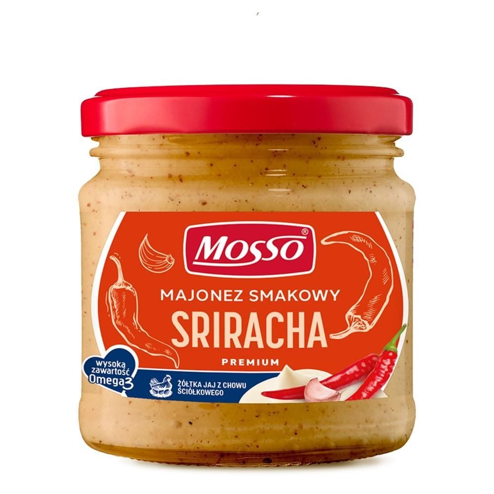 Mosso Premium Majonez smakowy sriracha 170 g