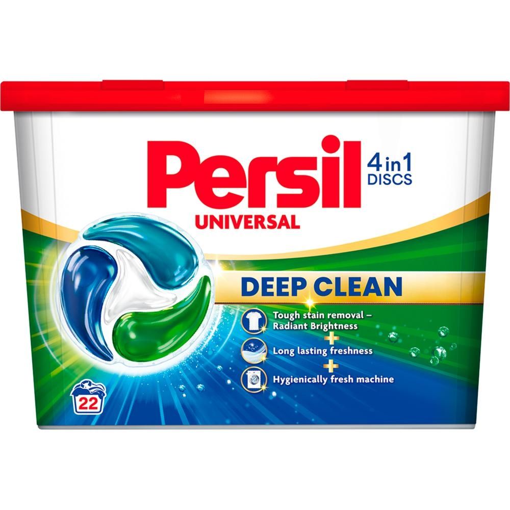 Persil Discs Universal Skoncentrowany środek w kapsułkach do prania 363 g g (22 prania)