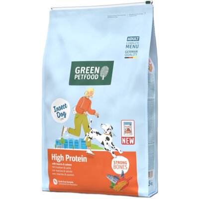 Karma dla psa GREEN PETFOOD High Protein with Insects & Salmon 3 kg
