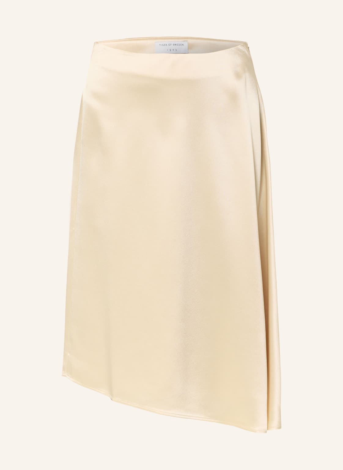 Tiger Of Sweden Satynowa Spódnica Reylynn gelb