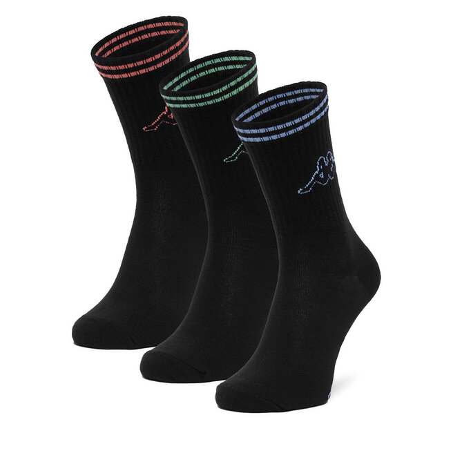 Skarpety długie Kappa CEO_KR_KAPPA_ 006_W_AW25 Czarny