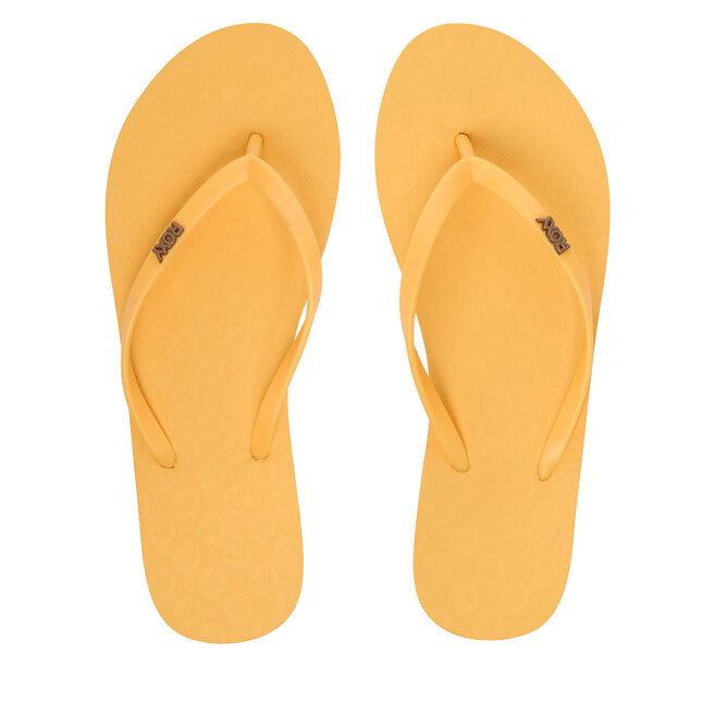 Japonki Roxy ARJL100663-PBA Żółty