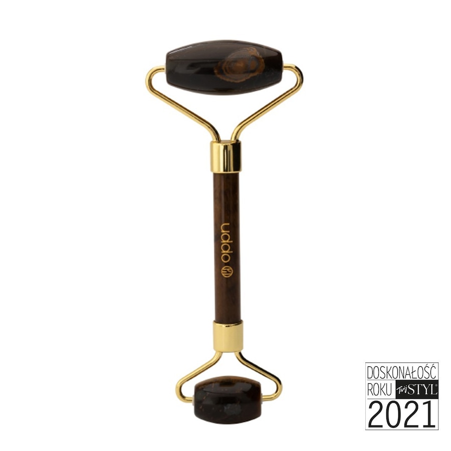 UDDO Roller do twarzy z kwarcowego Tygrysiego Oka Urządzenia do masażu twarzy 1 ct