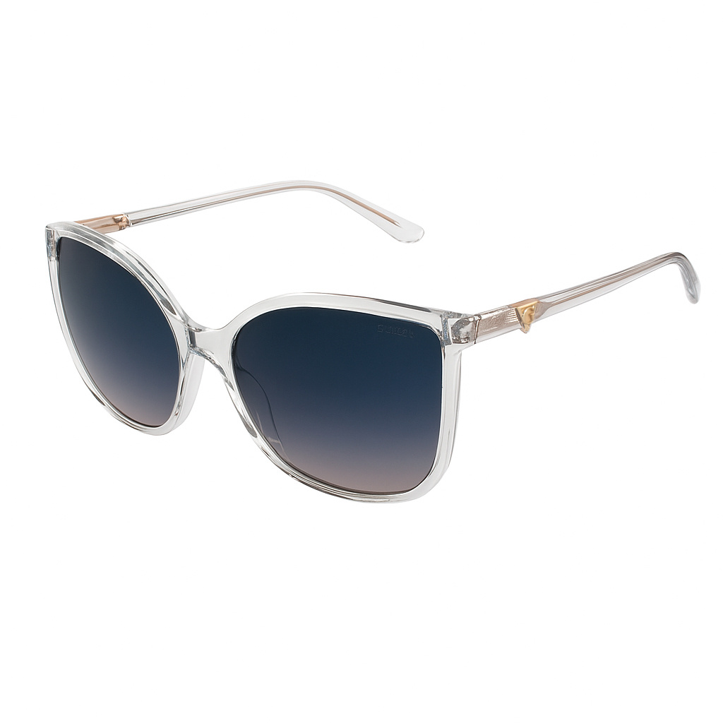 Okulary GUESS GU00144-6026B. Okulary przeciwsłoneczne, Kolor przezroczysty. Kobieta.