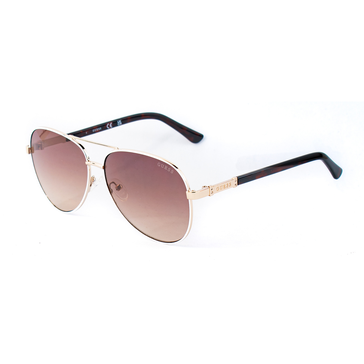 Okulary GUESS GU00173-6021F. Okulary przeciwsłoneczne, Kolor biały. Kobieta.