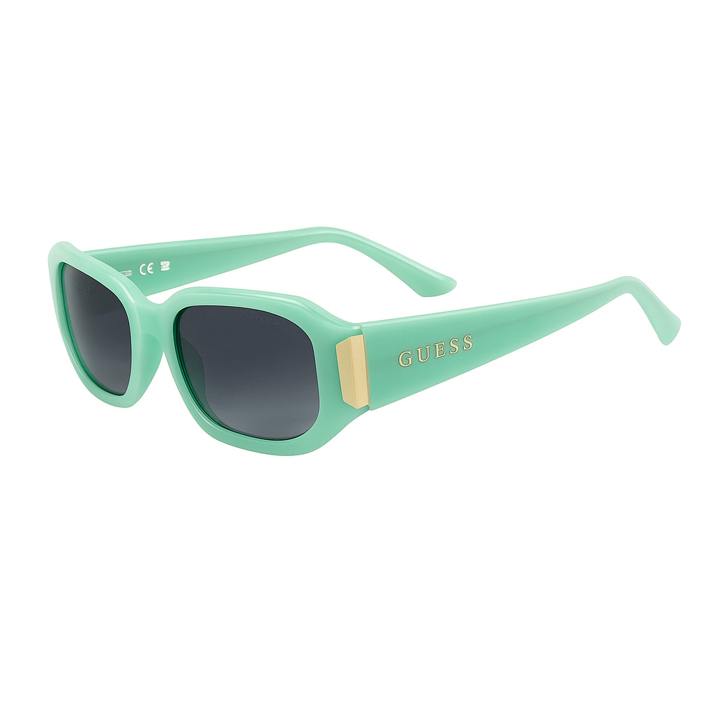 Okulary GUESS GF00056-5293W. Okulary przeciwsłoneczne, Kolor zielony. Kobieta.