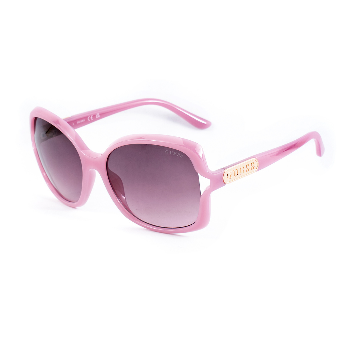 Okulary GUESS GF00057-6072T. Okulary przeciwsłoneczne, Kolor różowy. Kobieta.