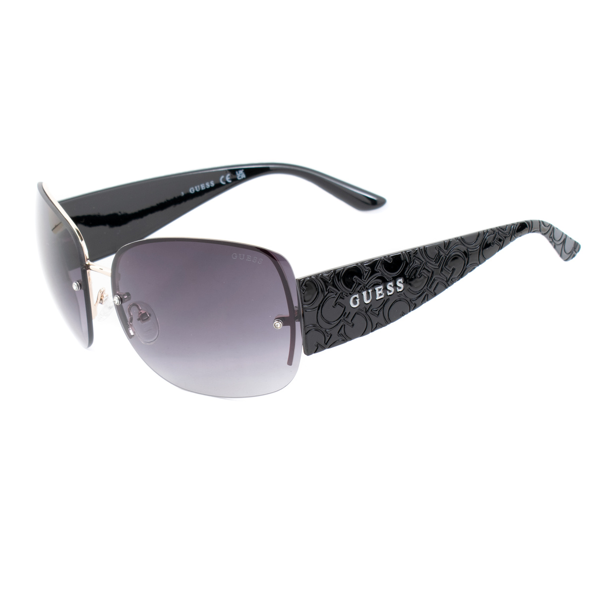 Okulary GUESS GO00034-6532B. Okulary przeciwsłoneczne, Kolor złoty. Kobieta.