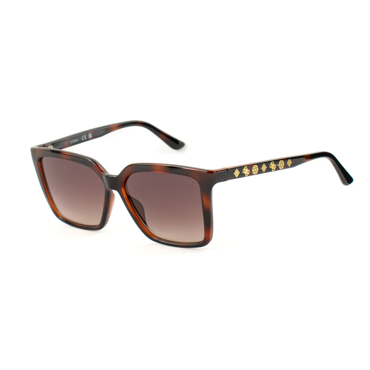 Okulary GUESS GU00099-5552F. Okulary przeciwsłoneczne, Kolor brązowy. Kobieta.
