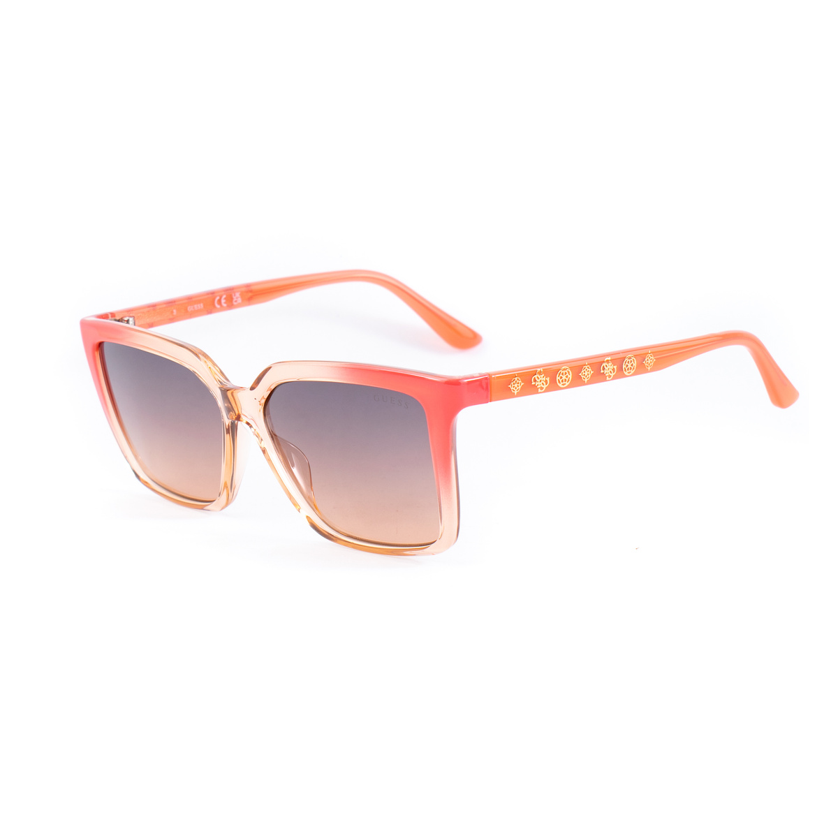 Okulary GUESS GU00099-5574B. Okulary przeciwsłoneczne, Kolor różowy. Kobieta.