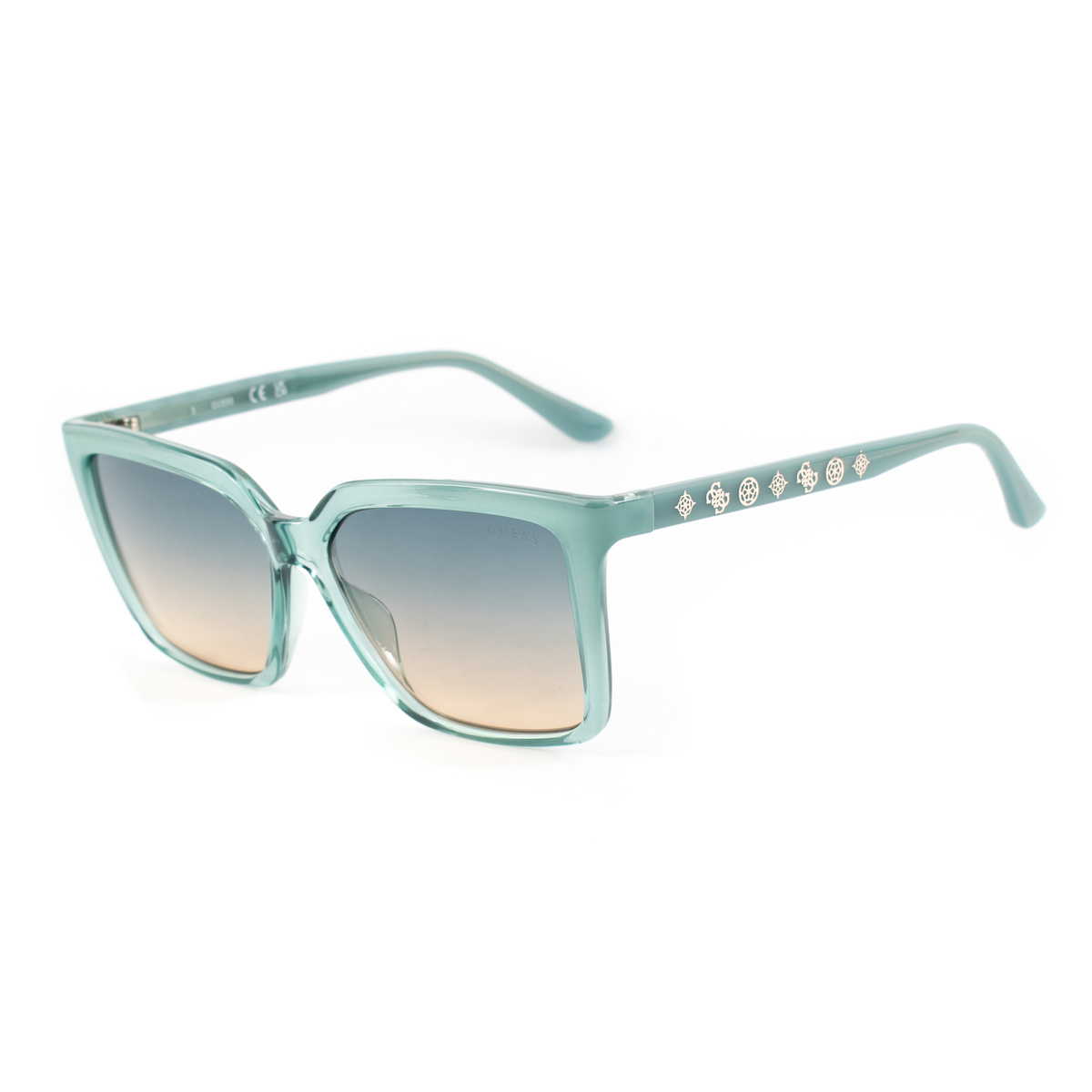 Okulary GUESS GU00099-5589W. Okulary przeciwsłoneczne, Kolor niebieski. Kobieta.