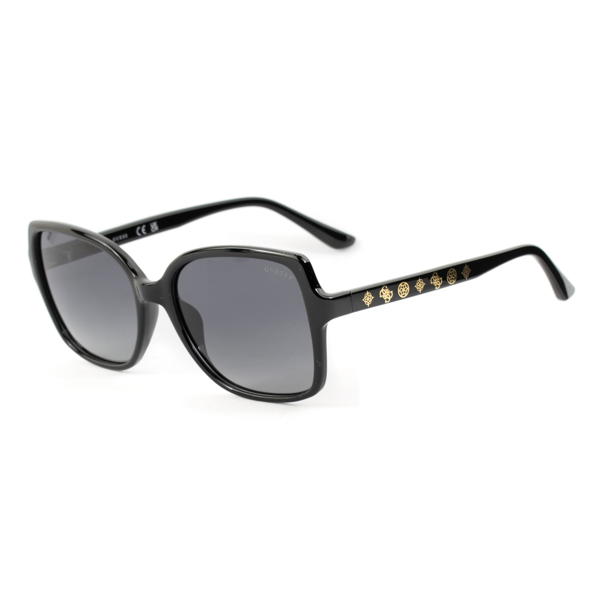 Okulary GUESS GU00100-5501D. Okulary przeciwsłoneczne, Kolor czarny. Kobieta.