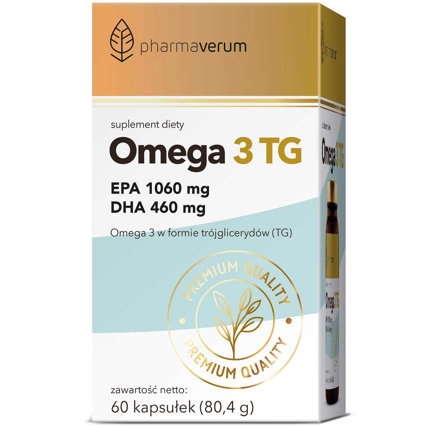 Pharmaverum Omega 3 TG, 60 kapsułek