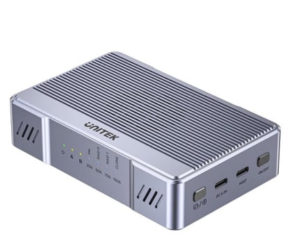 Unitek obudowa 2x M.2 20 Gb/s , / RAID 0/1 + klonowanie S1247AGY01